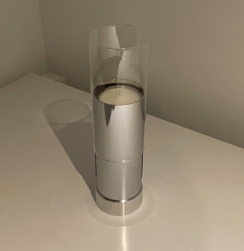 Zylinder windlicht aus - glas, &