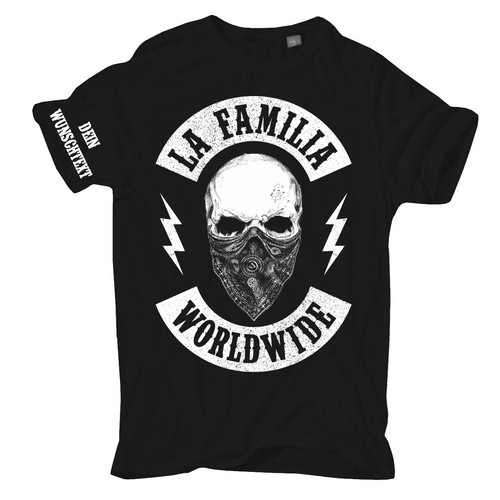 Shirt wunschtext familia - wunschtext,