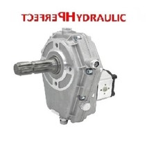 Zapfwellengetriebe Größe 3 mit Pumpe Stummel 39ccm 80 Liter Zapfwellenpumpe PTO