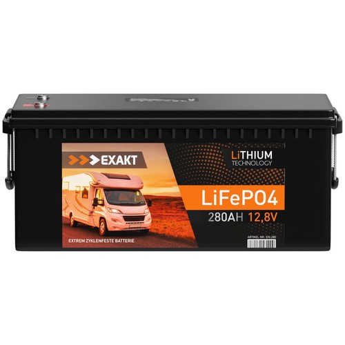 Lifepo4 280ah 12v - 12v, exakt