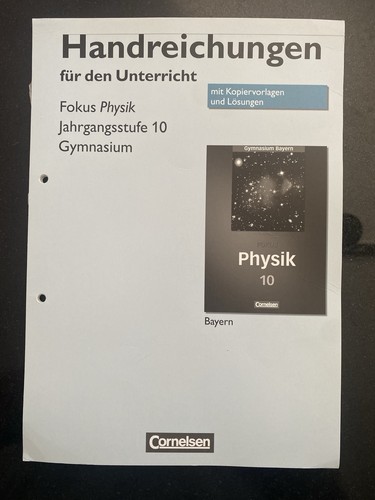 Handreichungen fokus physik - fokus,