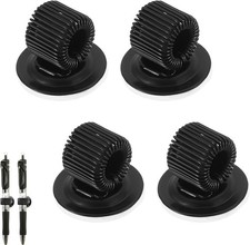 4 Stück Stifthalter Selbstklebend Mit Einstellbarer Federschlaufe Stiftehalter, 