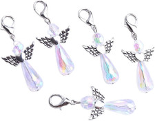 40 Stück Schutzengel Anhänger Weiß Klein Engel Gastgeschenke Hochzeit Taufe