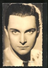 Ansichtskarte Schauspieler Paul Cambo mit ernstem Blick 