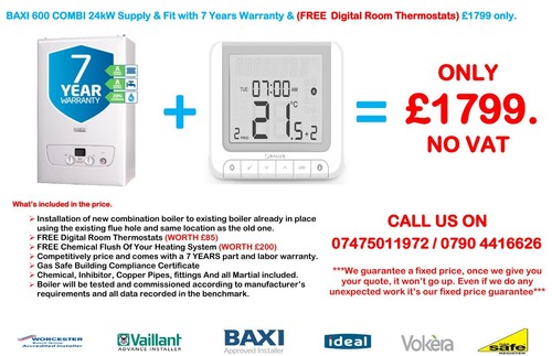 Baxi 600 combi 30 kw - combi, 24