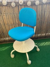 IKEA VIMUND Stuhl für Kinder Schreibtischstuhl blau