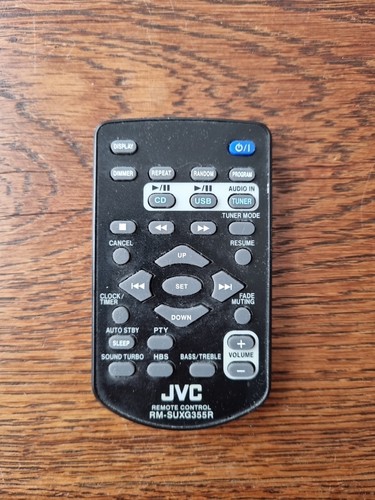Jvc suxg355r fernbedienung - jvc,