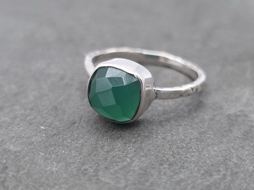 Grüner onyx schmuck 925 - grüner,