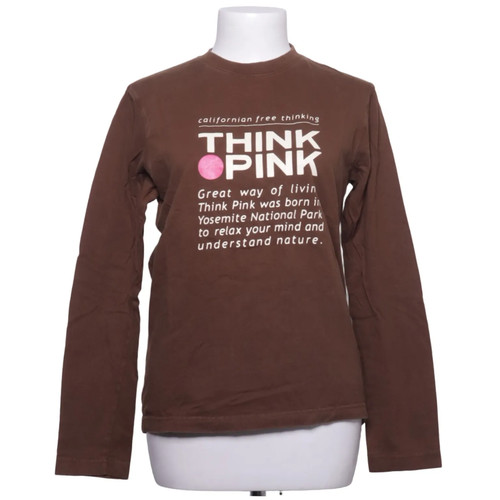 Think pink langarmshirt - think, pink,