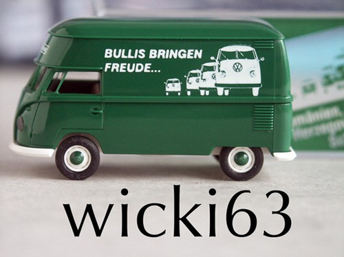 Brekina hochraumkasten - vw, t1