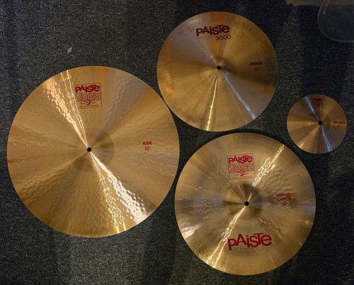 Paiste becken set - becken, 2002/3000