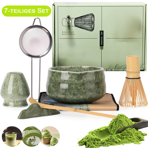 Teiliges matcha tee - 7-teiliges, mit