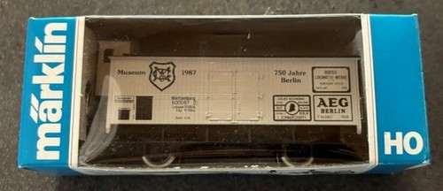 Märklin güterwagen mit - ac, h0