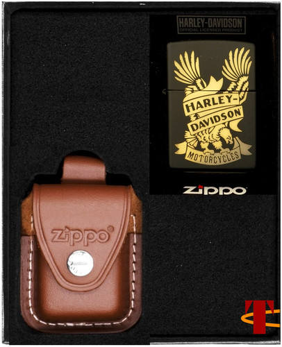 Zippo set harley davidson - zippo, harley-davidson