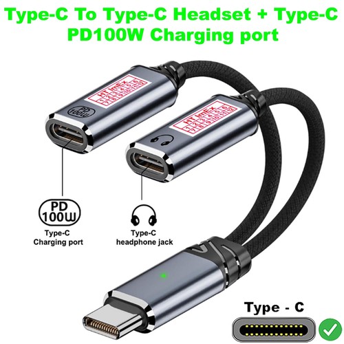 Usb splitter adapter - usb-c,