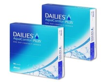 Dailies Aqua Comfort Plus Alcon Tageslinsen 2x90 Stück Kontaktlinsen
