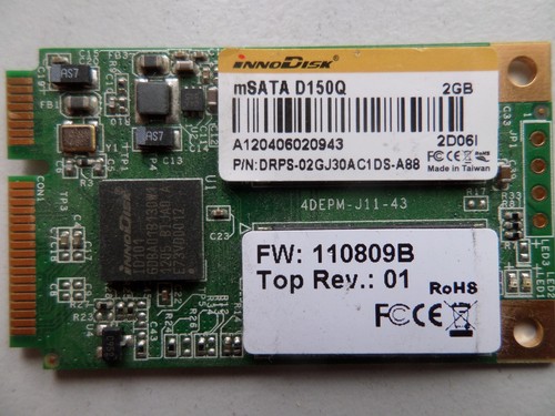 Msata 2gb sata 0gb s - ii, 3.0gb/s