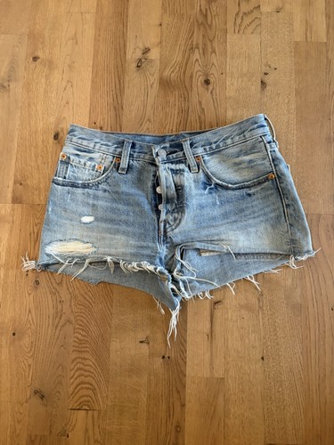 Jeans shorts 501 levis - levis, blau