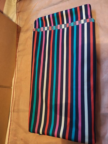 Retro stoff bunt gestreift 70s - gestreift,