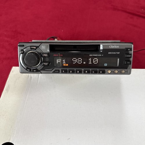 Clarion mrx4675r minidisc - mrx4675r,