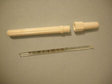 DDR Fieberthermometer Hülle Case Aufbewahrungsbehältnis cover weiß angucken!