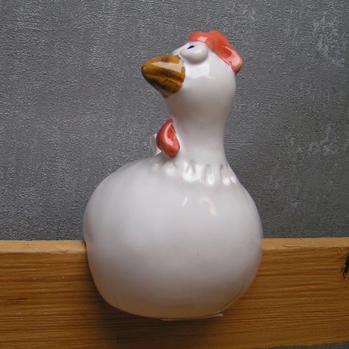 Gilde deko zaungast huhn hahn - deko,