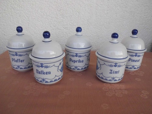 Gewürz dosen indisch blau - 5,