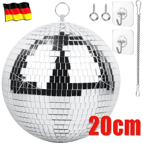 Spiegel disko kugel - spiegel, silber