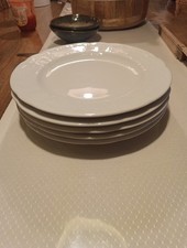 Seltmann Weiden Mozart Flach Teller  Speiseteller Gastro Gastronomie Weiss 5st.