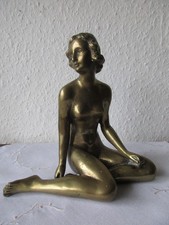 Figur "Nackte Frau", Bronze