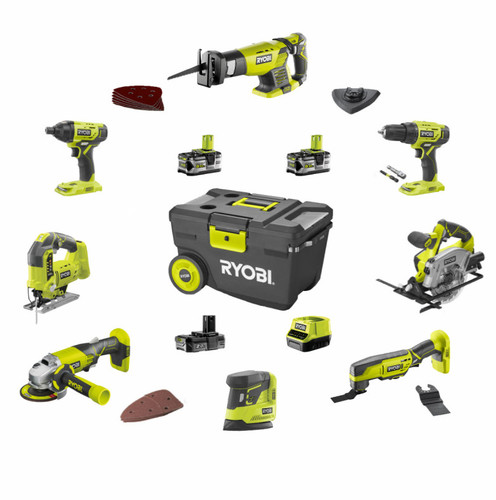 Ryobi one combo kit 8 - v,