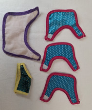 5 x Schleich Pferdedecke Zubehör Reiterhof Pony