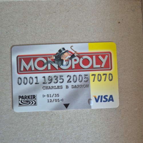 Monopoly banking bankkarte - monopoly,