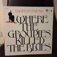 Lucifer's Friend-..Where The Groupies Killed..1972 Vinyl LP reissue 1975 VG+/VG+