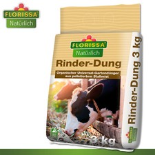 Florissa 3 kg Rinder-Dung