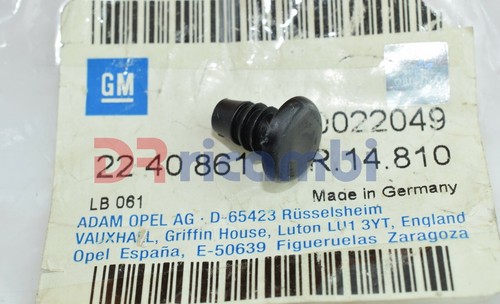 Plug black rod - back, seat
