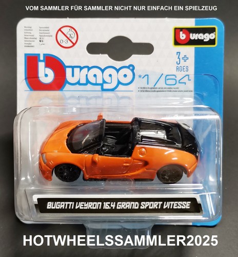 Bburago bugatti veyron - 1/64,