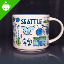 » STARBUCKS City Mug » SEATTLE « Tasse BEEN THERE SERIES BTS USA Washington