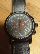 Detomaso Preciso Armbanduhr Herren Chronograph schwarz grau