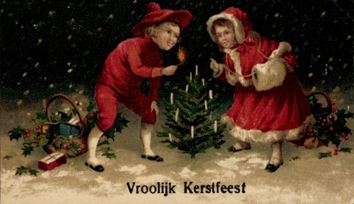 Frohe weihnachten - ak,