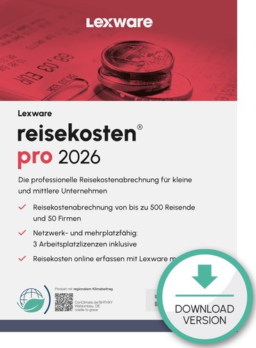 Lexware reisekosten pro 2026 - reisekosten,