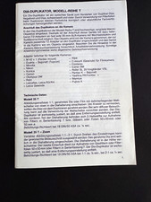#A1313-DIA-DUPLIKATOR, MODELL-REIHE T, 35T,35 T ZOOM,-MACRO 110T,8 T, 30 SEITEN