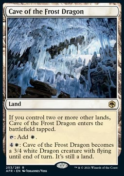Magic mtg cave - magic/mtg, frost