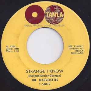 The marvelettes strange - marvelettes,