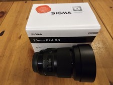 Sigma Art 20mm F/1,4 DG HSM Objektiv fur Canon