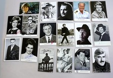 Autogrammsammlung - Ilse Werner, Freddy Quinn, Mario Adorf, Inge Meysel,...