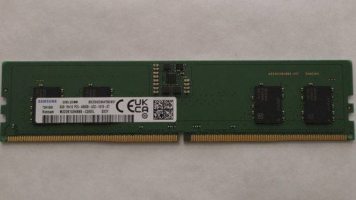8gb samsung ddr5 4800mhz - samsung,