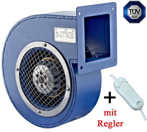 Radialgebläse mit regler - mit,