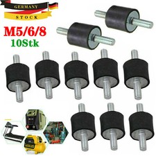 10 Stk Gummipuffer Schwingungsdämpfer Gummilager Gummilager Silentblock M6/M8 DE
