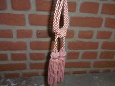 Gardinen Raffhalter 55 cm mit Doppel Quaste Schmuckquaste Vintage